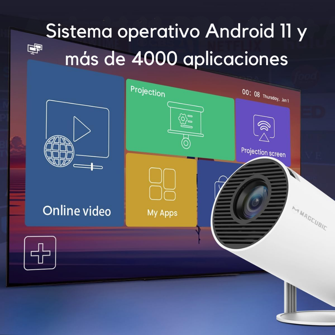 Fondos Mágicos para Leer · Proyector 4K™