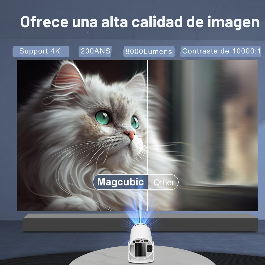 Fondos Mágicos para Leer · Proyector 4K™