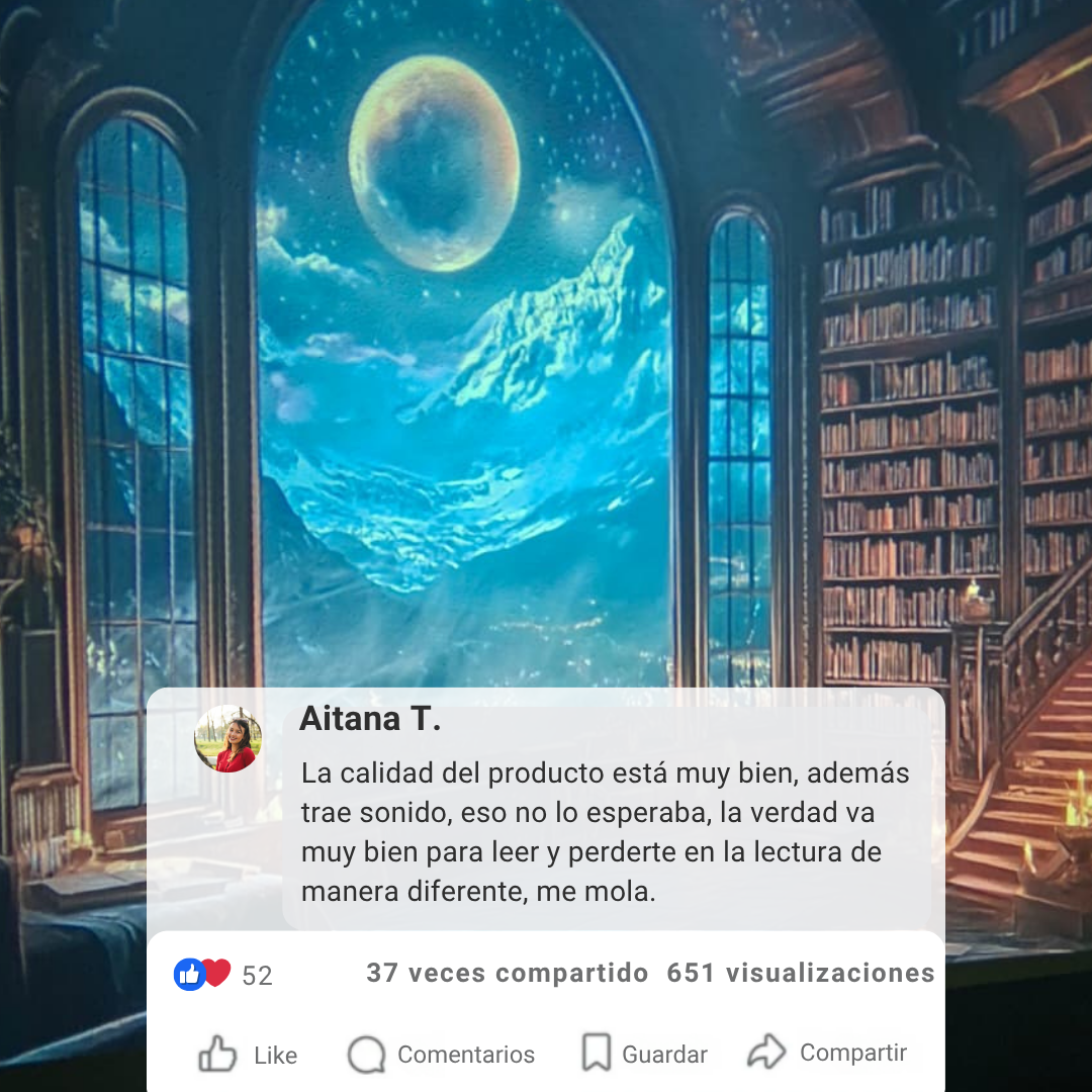 Fondos Mágicos para Leer · Proyector 4K™