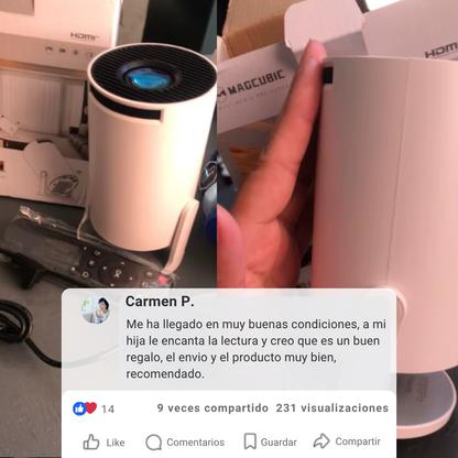 Fondos Mágicos para Leer · Proyector 4K™